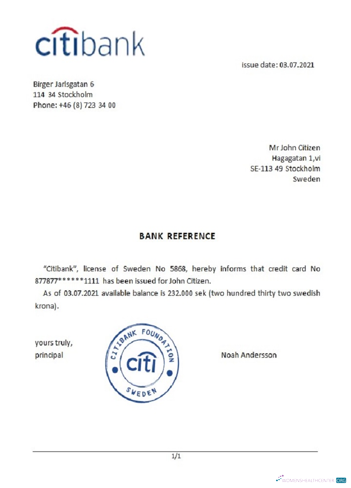 Download Sweden Citibank reference Photoshop template